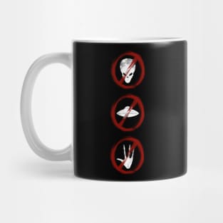 No ALIENS HERE! Mug